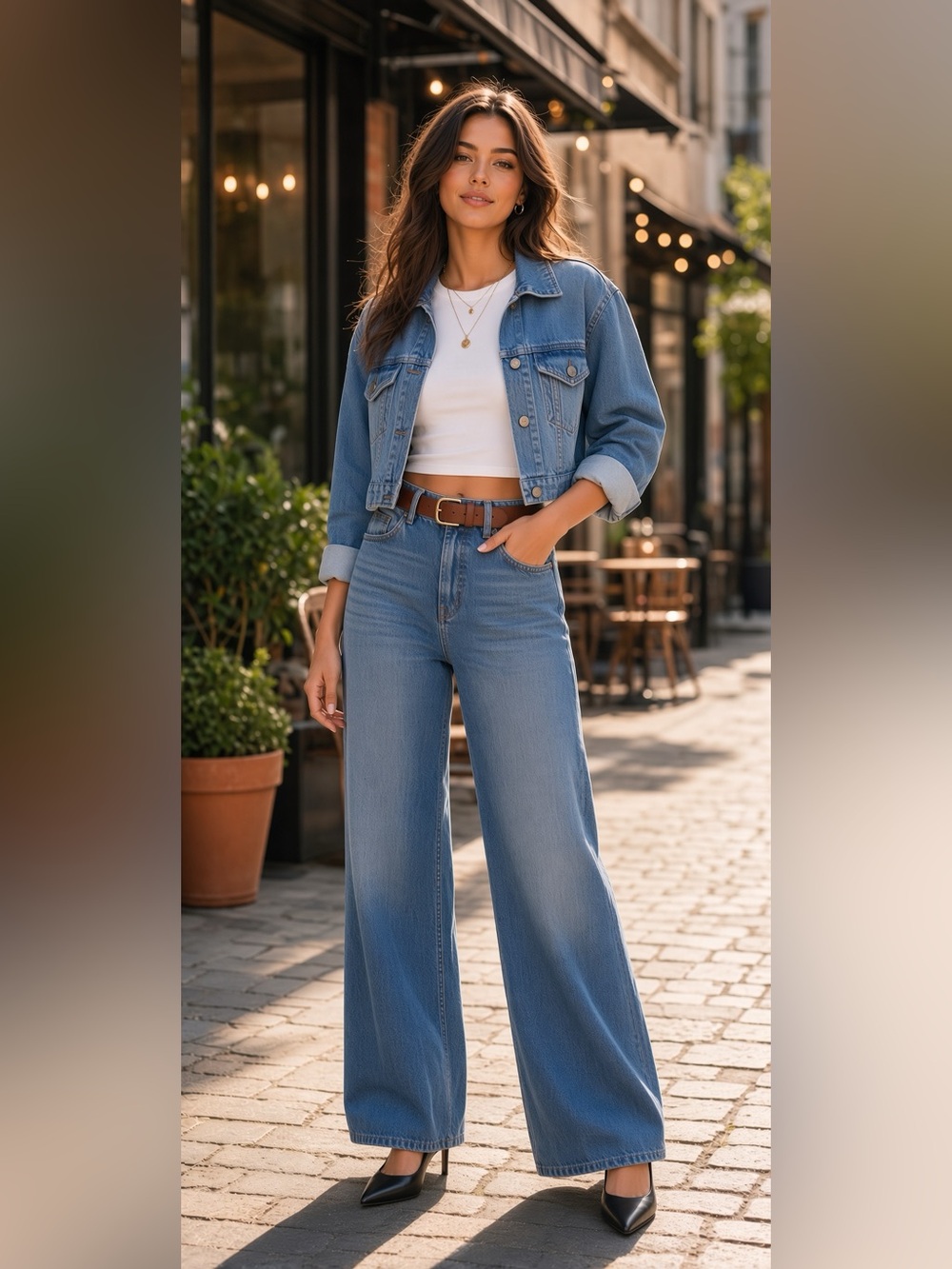 NWT Jessica Simpson Freesia Wide Leg Jeans